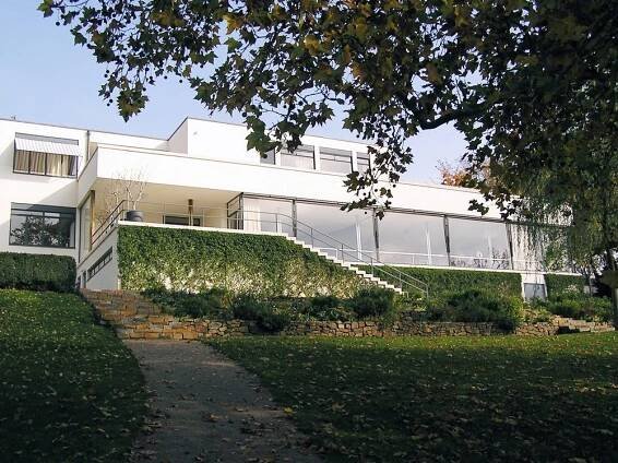 The most famous modernist building in Brno is Villa Tugendhat, a UNESCO World Heritage site. This is just one of the beautiful buildings to see in Brno’s architecture trail. Photo by Zia Gouel, Creative Commons.