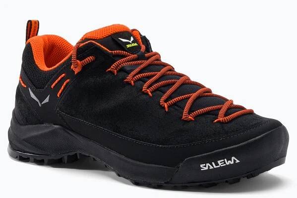 Salewa Wildfire Leather pánské turistické boty černé 00-0000061395