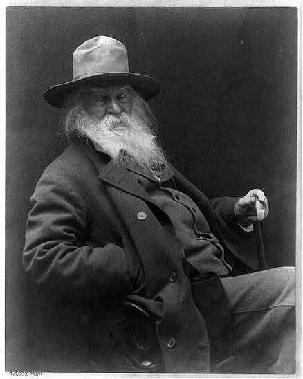 Walt Whitman, 1889. Library of Congress