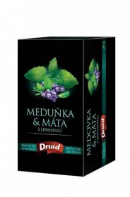 Čaj bylinný Druid Meduňka & Máta s levandulí 18ks - Čajíčky.cz - lahodné čaje a horké nápoje