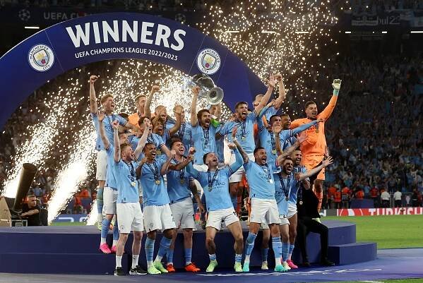 Manchester City poprvé ovládl Ligu mistrů. Finále v Istanbulu rozhodla trefa Rodriho