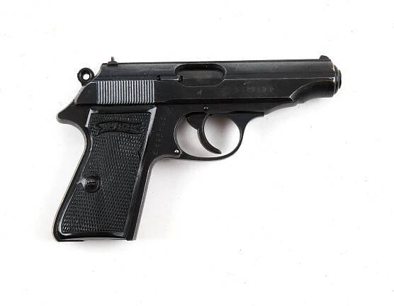 Pistole, Walther - Zella/Mehlis, Mod.: PP Wehrmacht - 6. Ausführung, Kal.: 7,65 mm, - Jagd-, Sport- und Sammlerwaffen 2024/09/27 - Dosažená cena: EUR 169 - Dorotheum