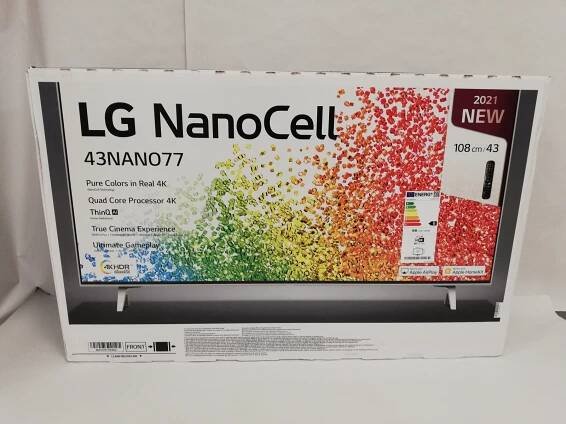 Televize LG 43NANO77P 9990 Kč