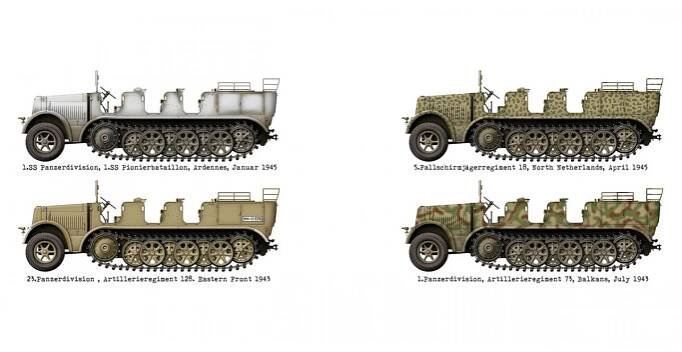 Mtl. Zgkrwg. 8t, Sd.Kfz.7 w/ Crew