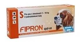 Antiparazitikum pro psa Fipron 67mg Spot-On Dog S sol 3x0,67ml