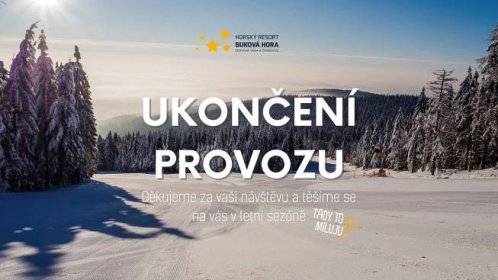 Ukončení zimní sezóny 2023/24 - Horský Resort Buková Hora