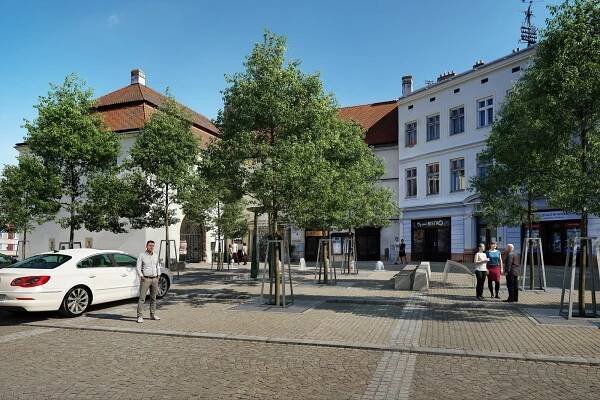 VIDEO: Znojmo se pustí do rekonstrukce náměstí Svobody. Přibude vodní prvek