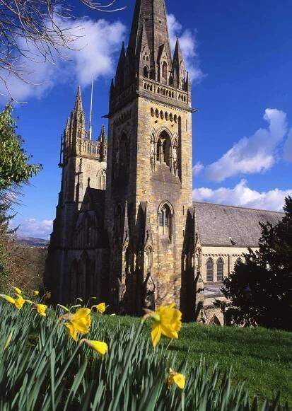 Image of Llandaff Cathedral Cardiff Wales UK