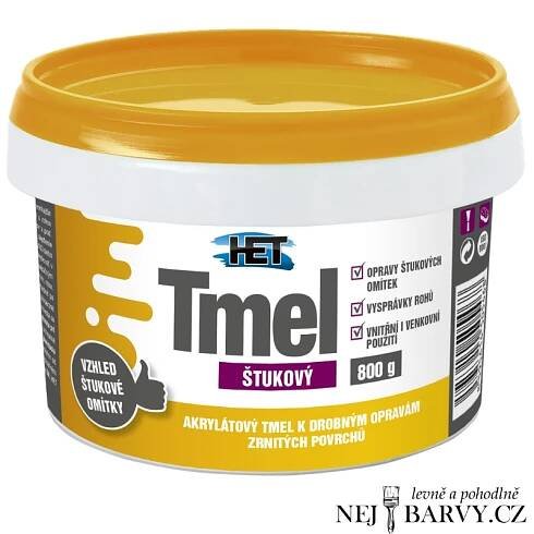 HET Štukový tmel 800g