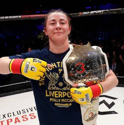 UFC London results: Molly McCann ignores nasty orbital injury, defeats Priscila Cachoeira