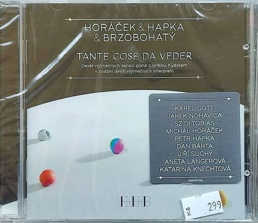 CD Horáček & Hapka* & Brzobohatý* – Tante Cose Da Veder | Aukro