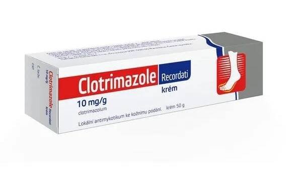 CLOTRIMAZOLE RECORDATI 10MG/G krém 1X50G - skladem