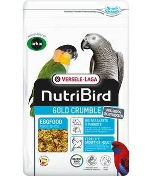 VERSELE-LAGA NutriBird GOLD CRUMBLE vaječné krmivo suché pro střední a velké papoušky se sušeným hmyzem a ovocem 800 g