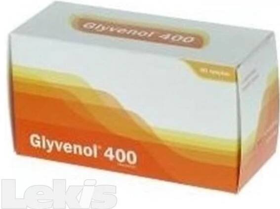 GLYVENOL 400 por cps mol 60x400mg