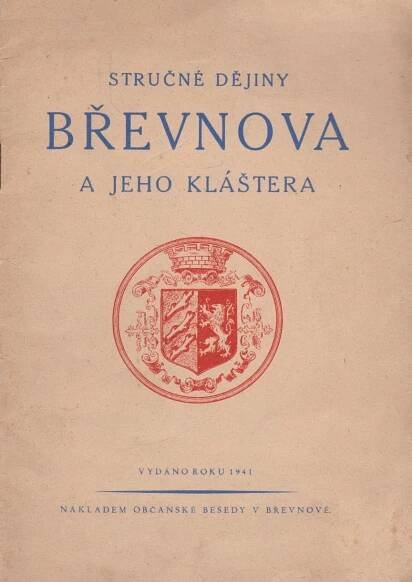 Stručné dějiny Břevnova a jeho kláštera - Antikvariát Dlážděná
