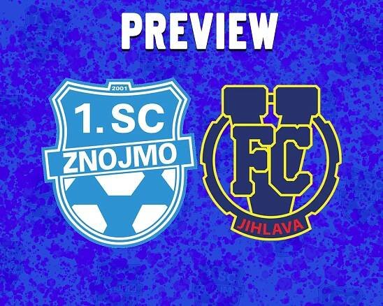 Preview: 1.SC Znojmo FK - FC Vysočina Jihlava B
