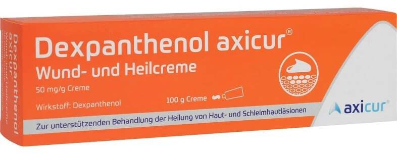 Dexpanthenol Axicur Wund- und Heilcreme 50mg/G Cre 100 g axicorp Pharma bei onfy.de kaufen 17916832