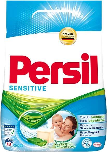Prací prášek Sensitive