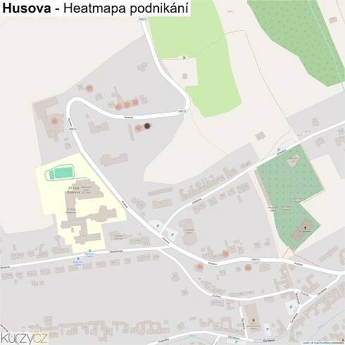Husova - mapy | Kurzy.cz
