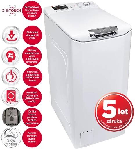 Pračka Hoover HLT S372D-S 7990 Kč