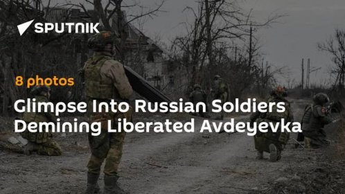 Glimpse Into Russian Soldiers Demining Liberated Avdeyevka