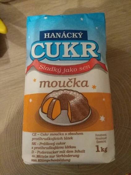 Podrobné informace o potravině Cukr moučka