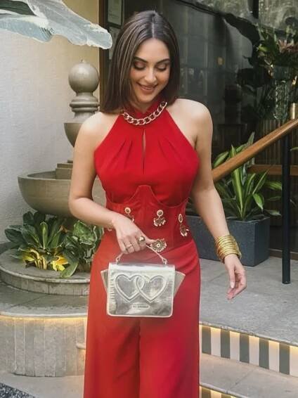 Krystle D’Souza in red is a mood