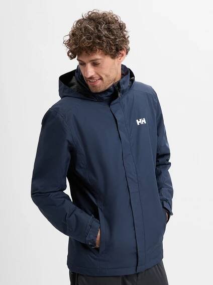HELLY HANSEN Přechodná bunda 'Dubliner' – modrá: přední strana