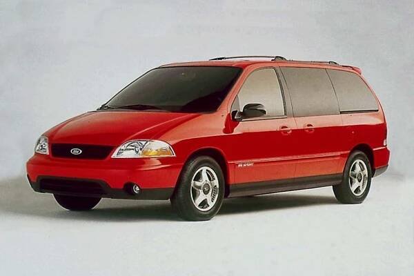 Ford Windstar Climair sada (2 ks) ofuky na přední okna - Image 4