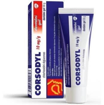 Corsodyl 1% gel stm.gel 1x50g