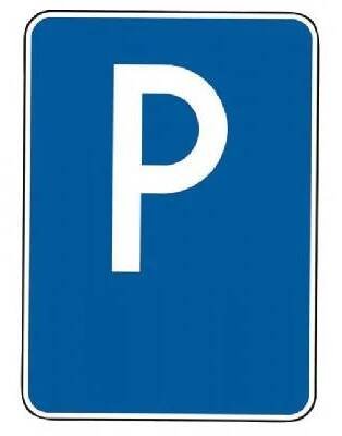 Vestička se značkou - Parkoviště