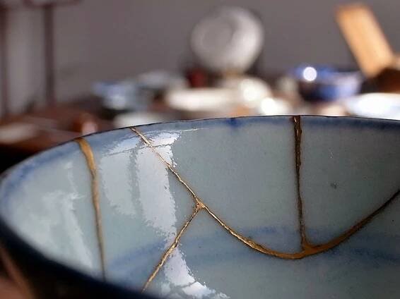 Kintsugi: the art of precious scars