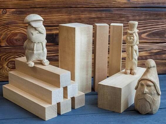 BeaverCraft Wood Carving Blocks sada na vyřezávání dřeva 10 ks