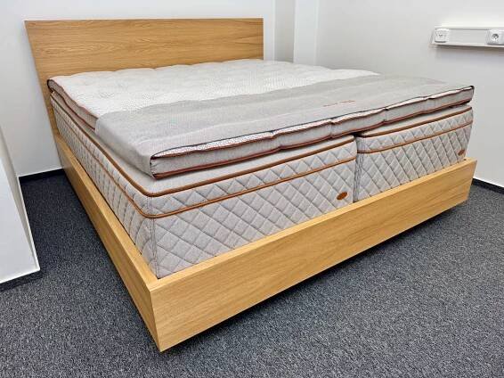 Naturbeds Outlet | Luxusní postel DUX 303 matrace se slevou