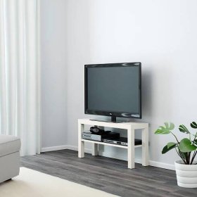 LACK TV stolek - bílá 90x26x45 cm