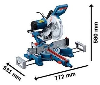 Bosch Professional Kapovací a pokosová pila GCM 254 D nakoupit u OBI