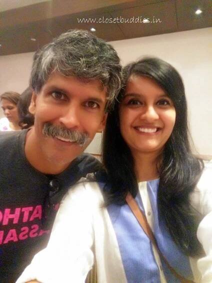 and here's our cute selfie!