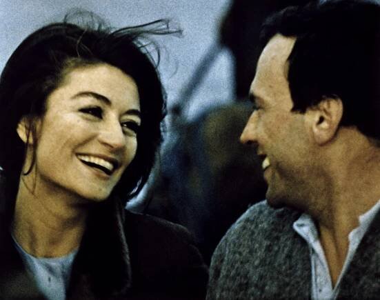 Muž a žena - Z filmu - Anouk Aimée, Jean-Louis Trintignant