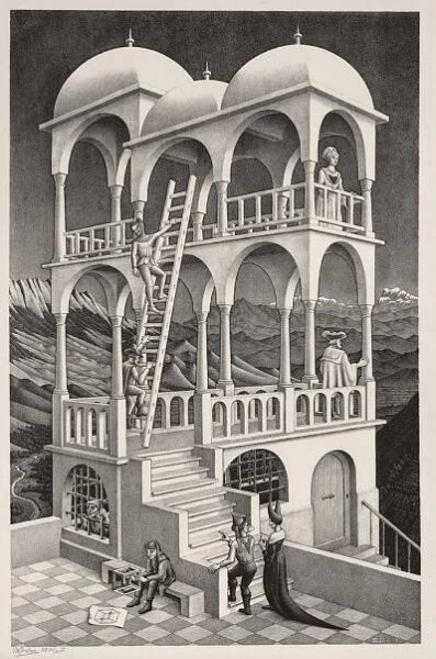 Maurits Cornelis Escher Belvedere
