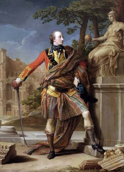 Pompeo Batoni Colonel The Hon. William Gordon 1736 1816 1766. Edinburgh National Trust For Scotland