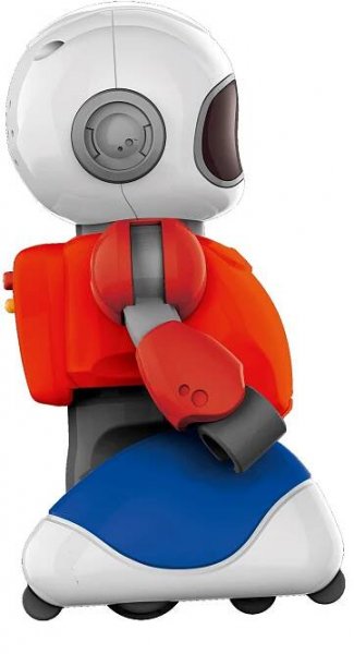 Hračka MaDe Robot s míčkem na dálkové ovládání, 2 ks + 2 branky, 36 x 24 cm
