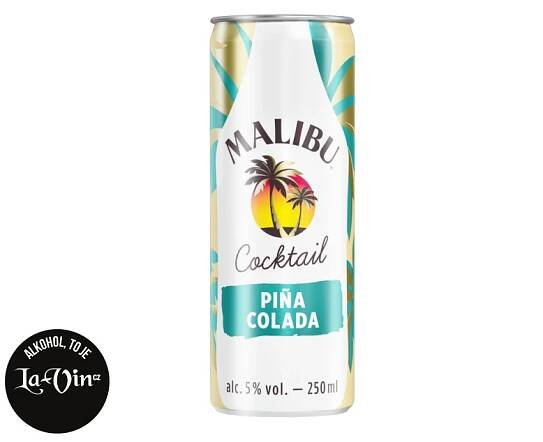 Malibu Piňa Colada 0.25l plech 5%, Cocktail