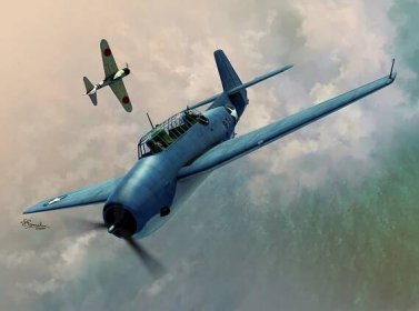 1:72 Grumman TBF-1 Avenger Over Midway & Guadalcanal