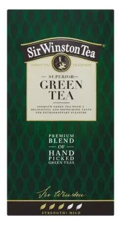 Sir Winston Tea Superior Green Tea, 20 sáčků