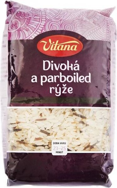 Vitana rýže divoká a parboiled 415 g