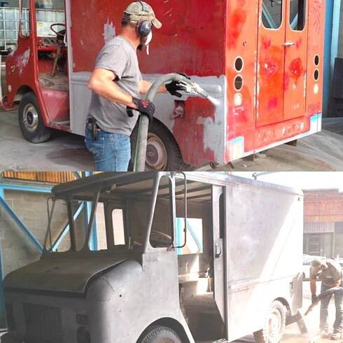 Blast Paint from Food Truck