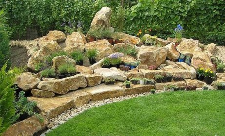Realizace zahrad, skalky, kameny