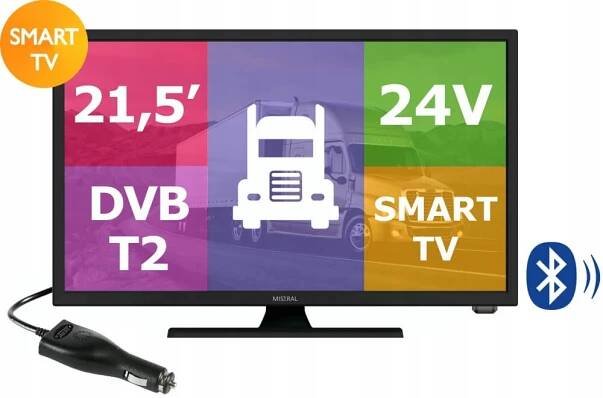 LED televize Mistral MI-TV2155HDS 21,5" Full HD černá