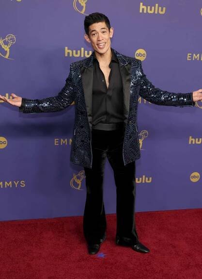Christopher Chung attends the 76th Primetime Emmy Awards