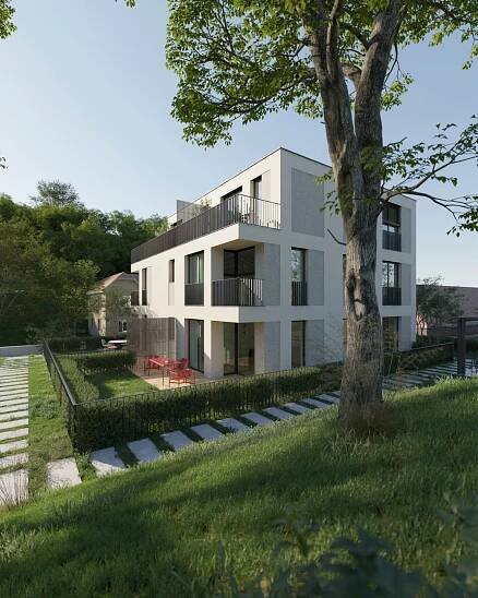 Bytový dům Zlíchov • MOTION Construction | Projekční a architektonické služby